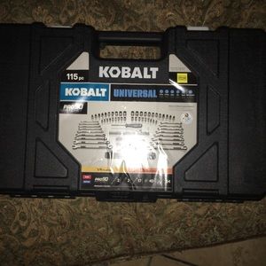115 piece kobalt tool set